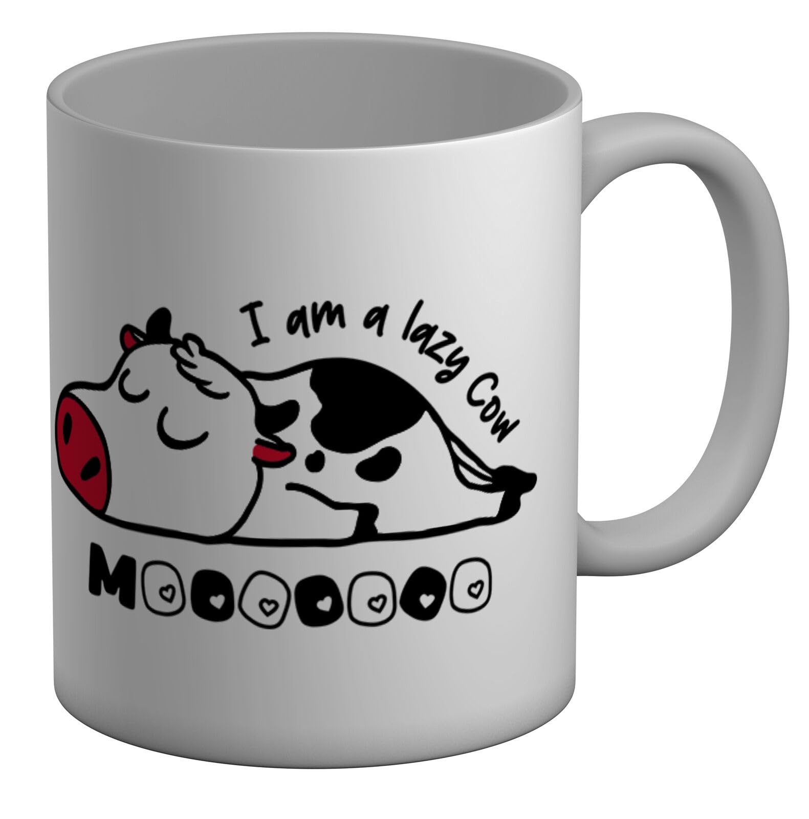 BALAJITRADE Funny Lazy Cow Mug Lazing Sleeping Cow 11oz Cup Gift Printed Coffee and Tea Ceramic Mug- 11OZ Ceramic Coffee Mug 3321