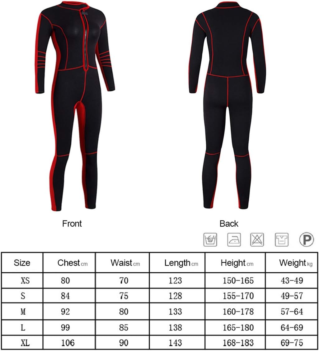 いつでも送料無料 3mmネオプレン女性全身シュノーケリングダイビングスーツウェットスーツuvプロテクション長袖水着セーリング水着 Cougaropen Com