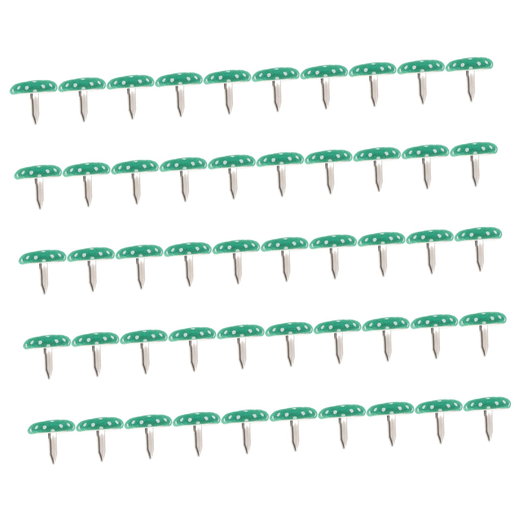 NAMOARLY Two Feet Studs Craft Nailhead 50pcs Diy Double-legged Nails Rivets Decorative Nails for Hanging