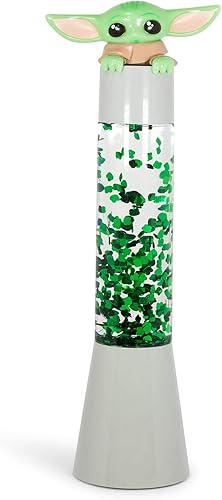 Star Wars The Mandalorian, The Child - Lámpara de movimiento con purpurina 3D de 14 pulgadas