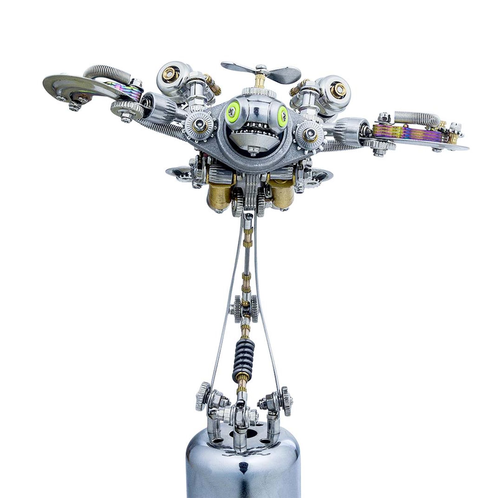 Metalowe puzzle 3D dla dorosłych, mechaniczny model montażu żółwia, rękodzieło, łamigłówka - idealna dekoracja biurka i prezenty (329+ szt.)