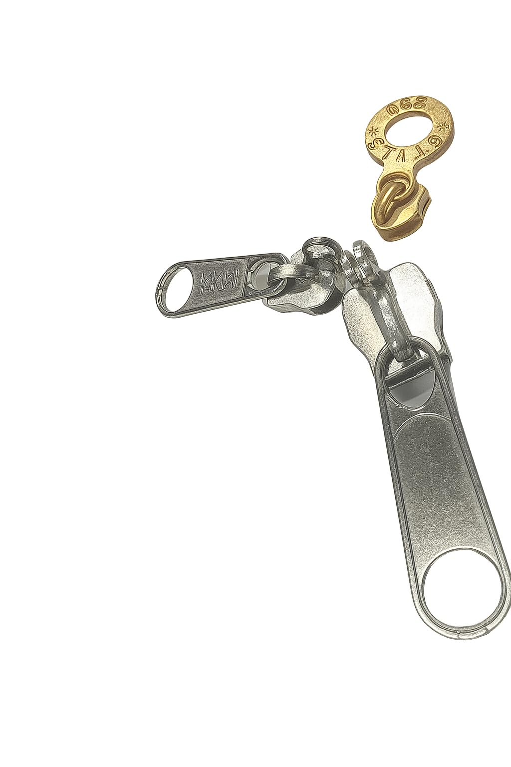 Zip Runner for Bag Zip 3 Sizes No. (5, 8, 10) Each Size 4 Runners (Pack of 12) | Smooth Slider for Bags, Purses, Jackets & Luggage | Zip Puller Replacement-image-42