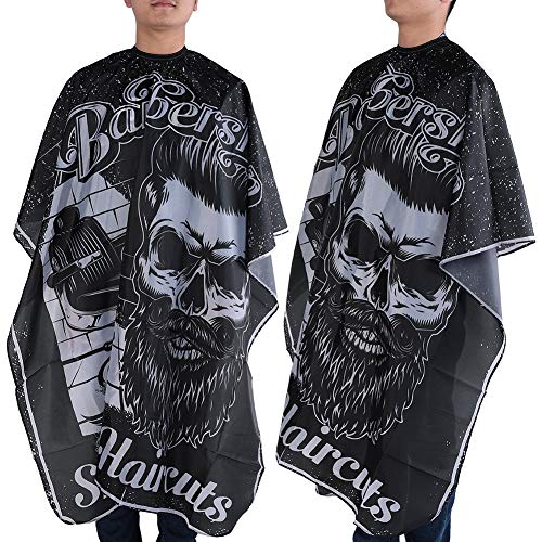 Delaman -Barber Cape - Waterproof Haircut Cape -Anti-Static Stain Resistant Apron-Hairdressing Apron Wrap Gown for Women Men