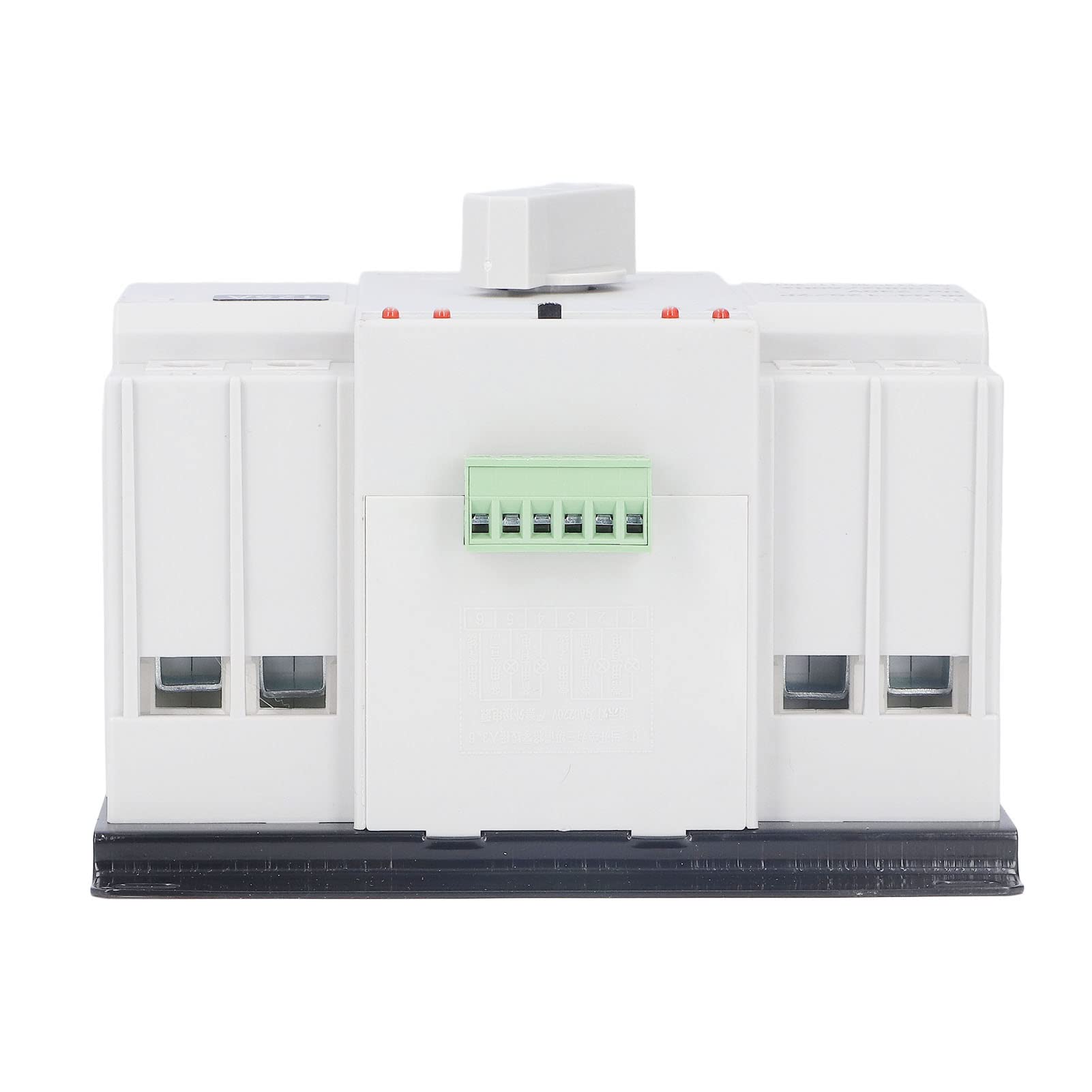 Interruptor de Transferencia Automática de Doble Potencia, Interruptor Selector Eléctrico 230 V 2p con Protección Contra Cortocircuitos, Sobrecarga y Subtensión