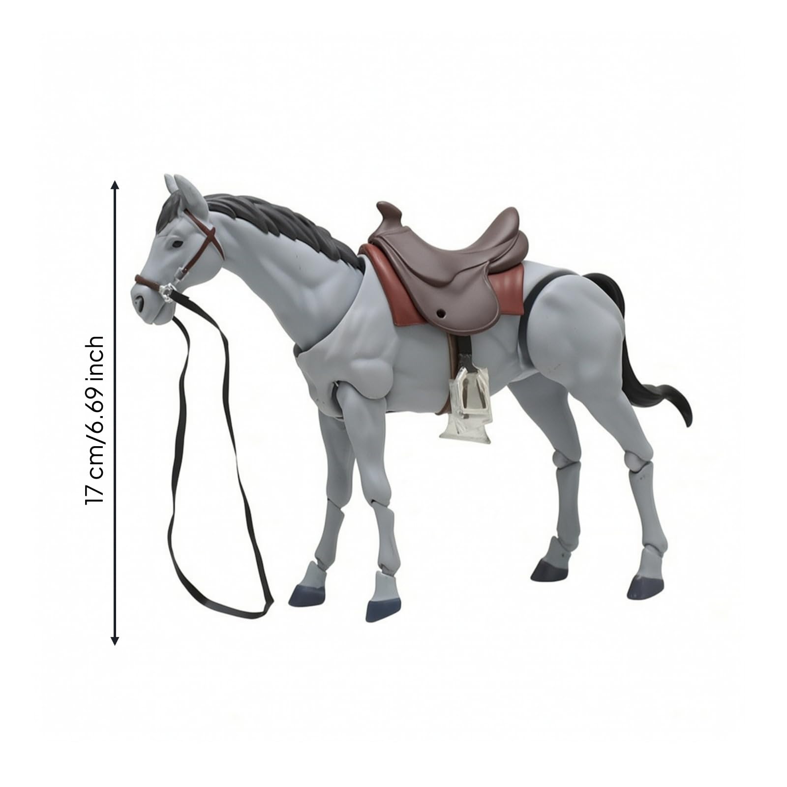 Milageto Cavallo Giocattolo Snodabile