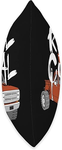 Vista 2 de Roll the Coal Pickup Truck Coal Rollers Coal Rolling Pickup Truck - Almohada para ventiladores diésel, 18 x 18, multicolor