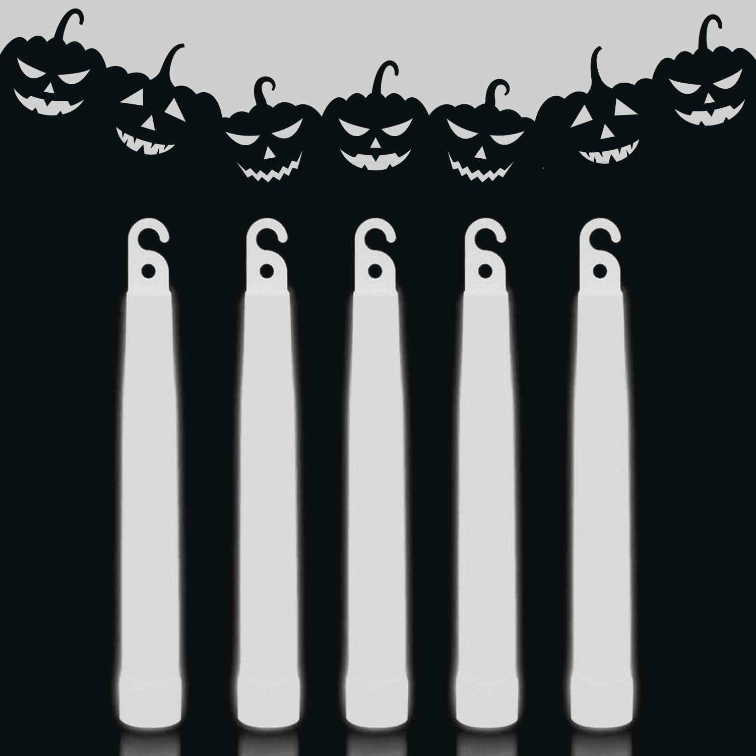 Lumistick 6 Inch Premium Glow Sticks 15mm Thick Flat