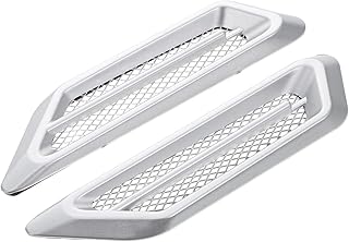 Totority 1 Par De Capa De Saída De Ar De Simulação De Carro Tampa De Ventilação Decorativa Colher De Entrada De Ventilação De Carro Tampa De Ventilação De Plástico Acessórios De