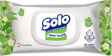 Solo Islak Havlu Kapaklı 90 Yaprak