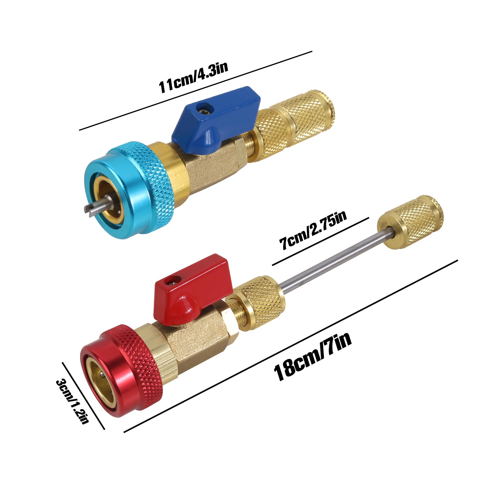 R134A Ventilkern Werkzeug Set - Für Klimaanlagen Wartung