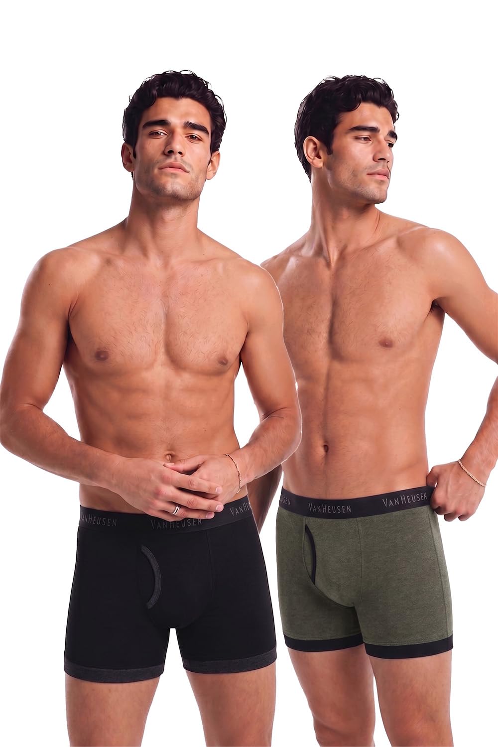 van heusen Men Trunks - 100% Combed Cotton - Pack of 2 - Anti Bacterial, Colour Fresh, Moisture Wicking-picture-32