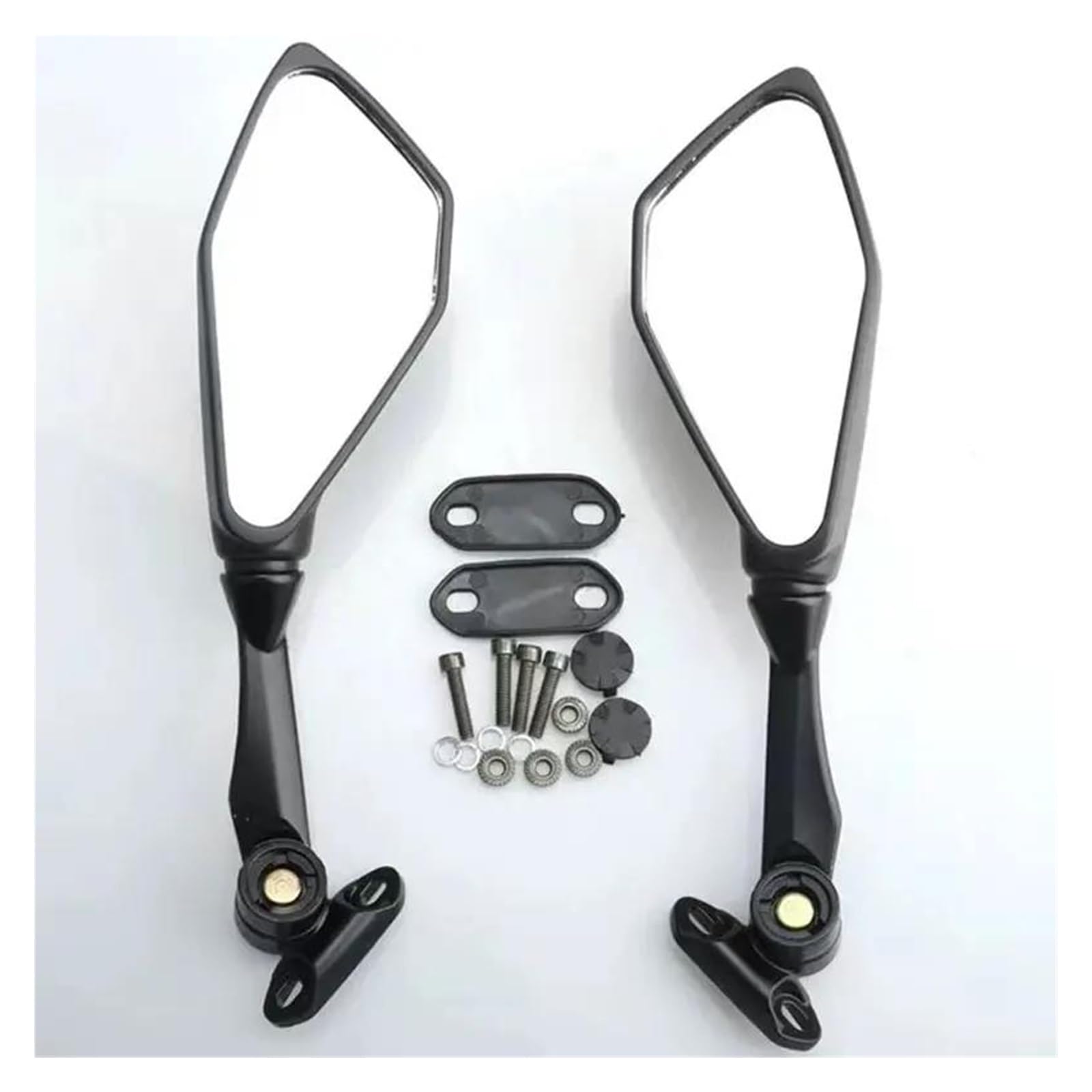 Espejos retrovisores para Ninja 400 650 recambios negros de moto 4