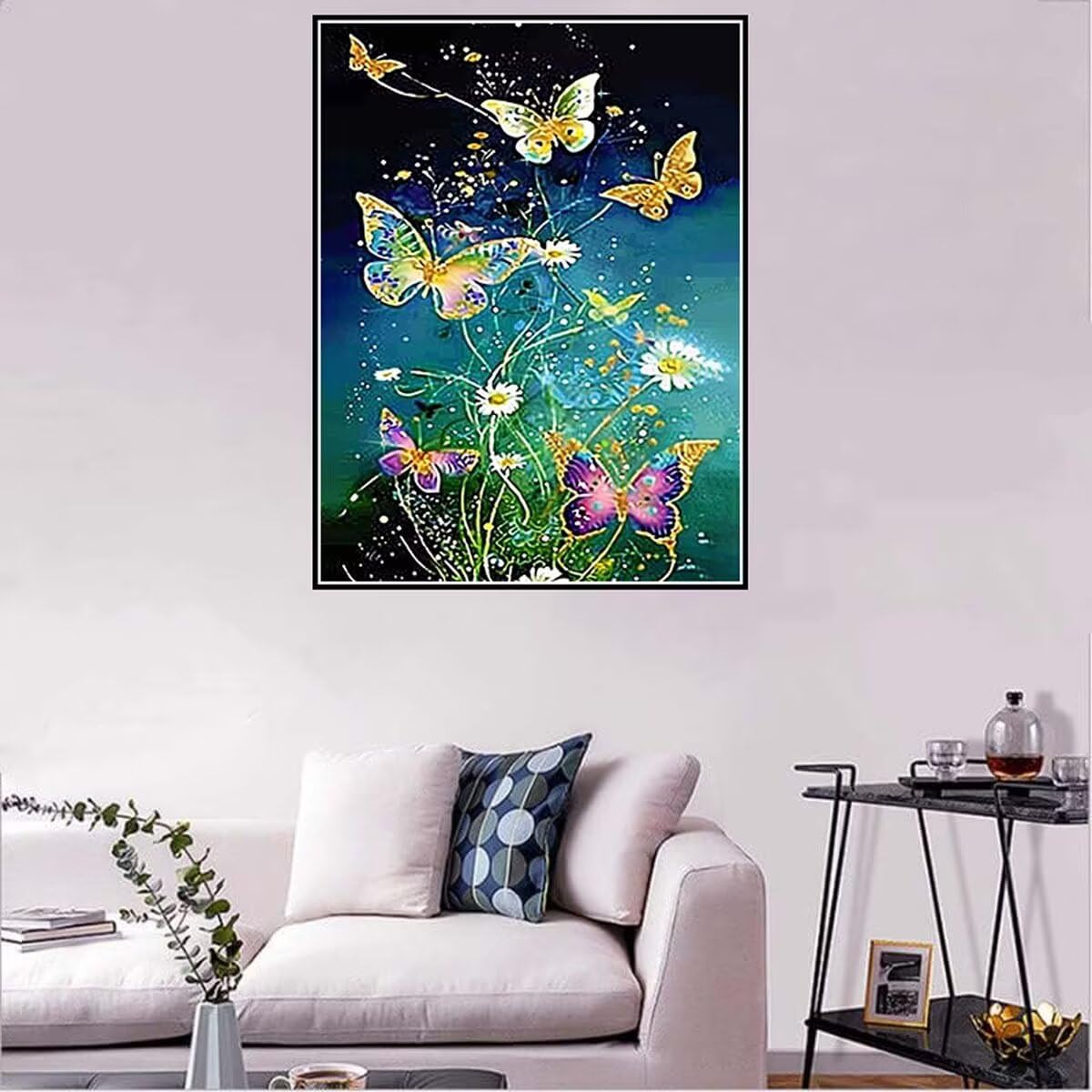 Amazon.com: Butterfly Diamond Painting Kits for Adults, 5D