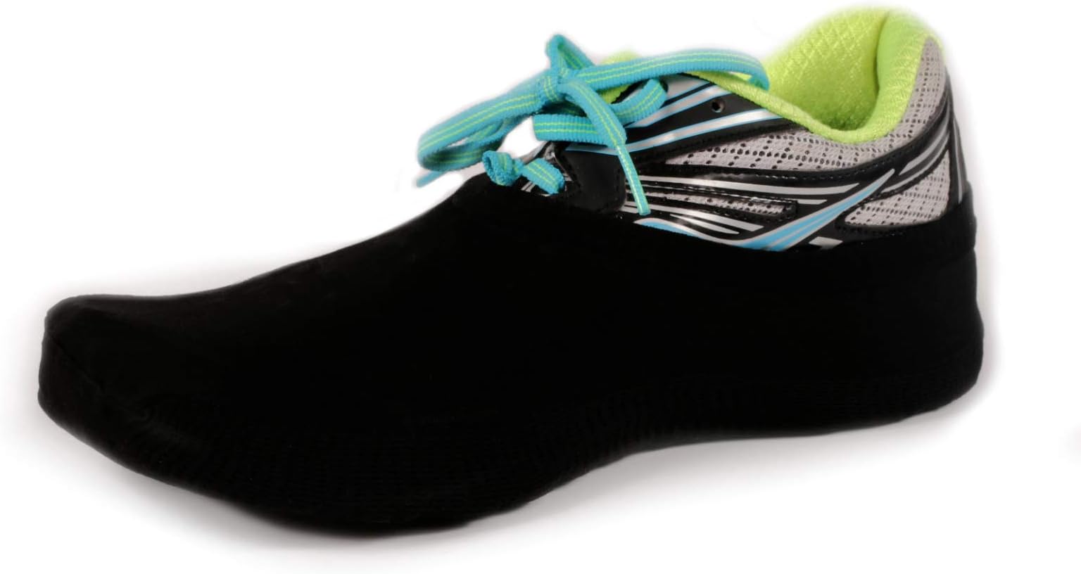 Pretty PS SimplePS Athletic Shoe Covers for Dancing (1 pair, 2 Socks), Socks Over Shoes, Overshoes for Sneakers, Smooth Pivots & Turns