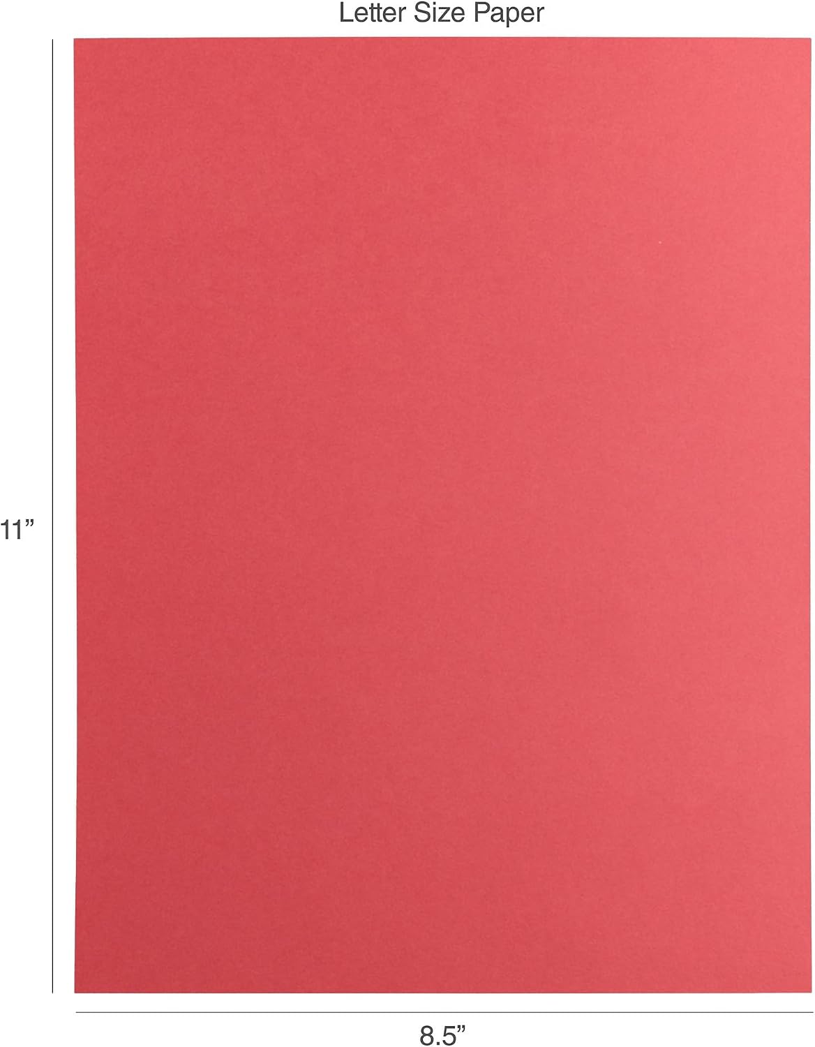 Cardstock 8.5 x 11 Paper Pack - 65lb Card Stock for Crafts, Cardmaking, Printers - 200 Scrapbook Sheets, Assorted Colors - Double Sided with Solid Core, Kaleidoscope