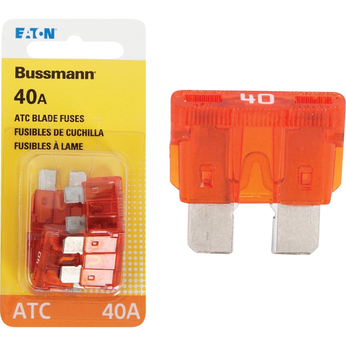 Bussmann (BP/ATC-40-RP) 40 Amp ATC Blade Fuse, Pack of 5-image-27