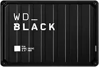 WD_BLACK Disco rígido externo portátil P10 de 5 TB - Compatível com PlayStation, Xbox, PC e Mac - WDBA3A0050BBK-WESN, Preto
