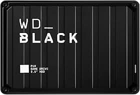 WD_BLACK Drive de jogo P10 de 2 TB, disco rígido externo portátil, funciona com PlayStation, Xbox e PC - WDBA2W0020BBK-WES1