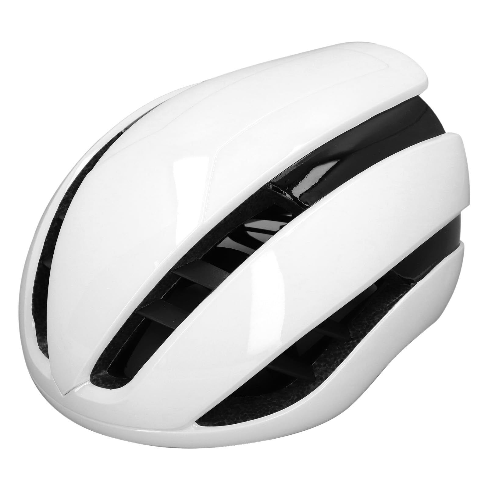 Casco de Ciclismo de Carretera, Equipo de Seguridad para Bicicleta de Carretera, Ligero, Transpirable, de 58cm a 60cm, Ajustable para Mujeres y Hombres