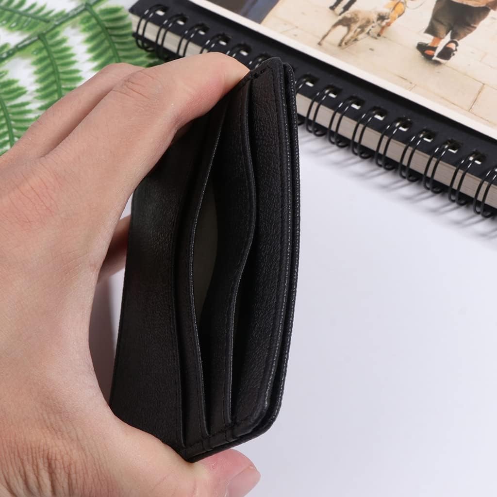 Slim RFID Blocking Wallet for Women Men PU Card Holder Business Gift