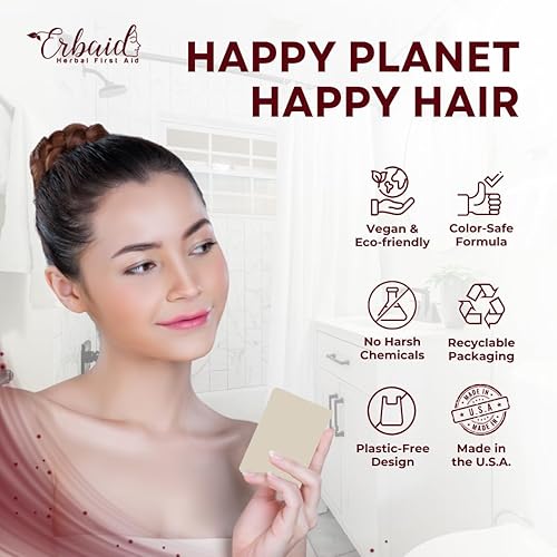 Miniatura 5 de Batana Shampoo  Barra de jabón de aceite de batana natural para el crecimiento del cabello, adelgazamiento y pérdida de cabello  Champú espesante,