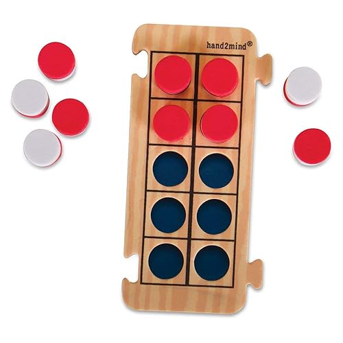 Miniatura 2 de Contador de diez marcos para niños ETA hand2mind Rekenrek (Conjunto de 4)