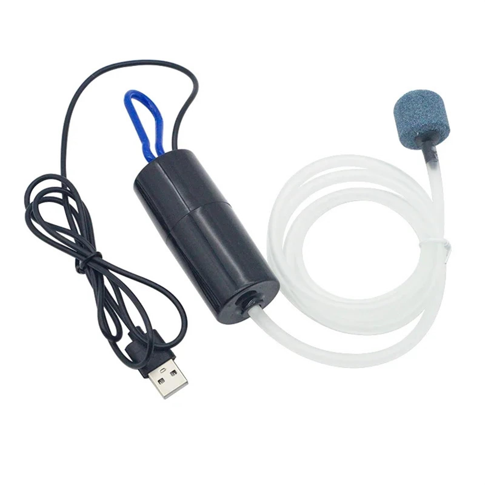Akwarium pompa powietrza tlenowego akwarium USB cichy napowietrzacz sprężarki powietrza przenośny mini mały utleniacz akcesoria do akwarium 5v 1W