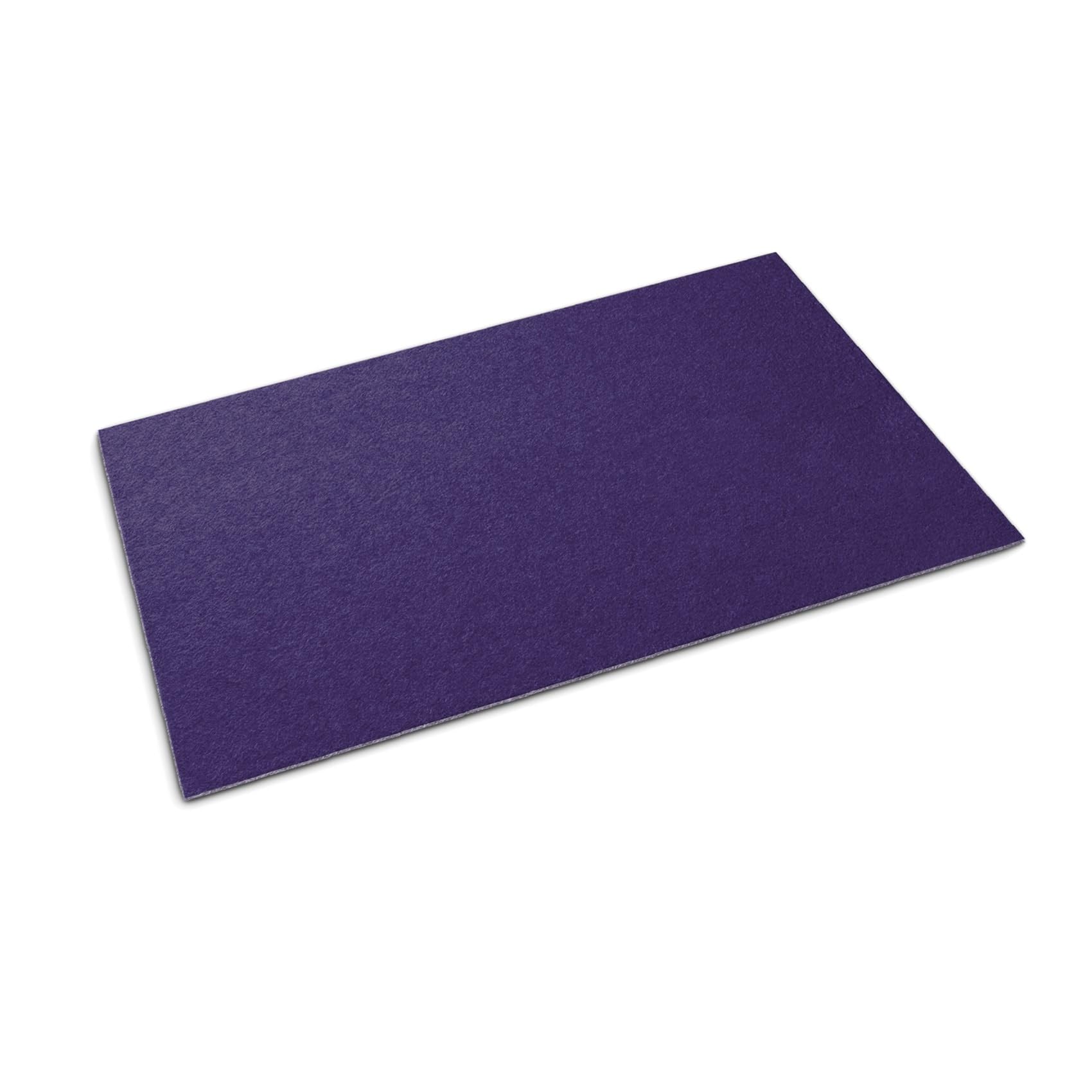Paillasson extérieur 90x60 cm bleu cobalt pour terrasse Tulup