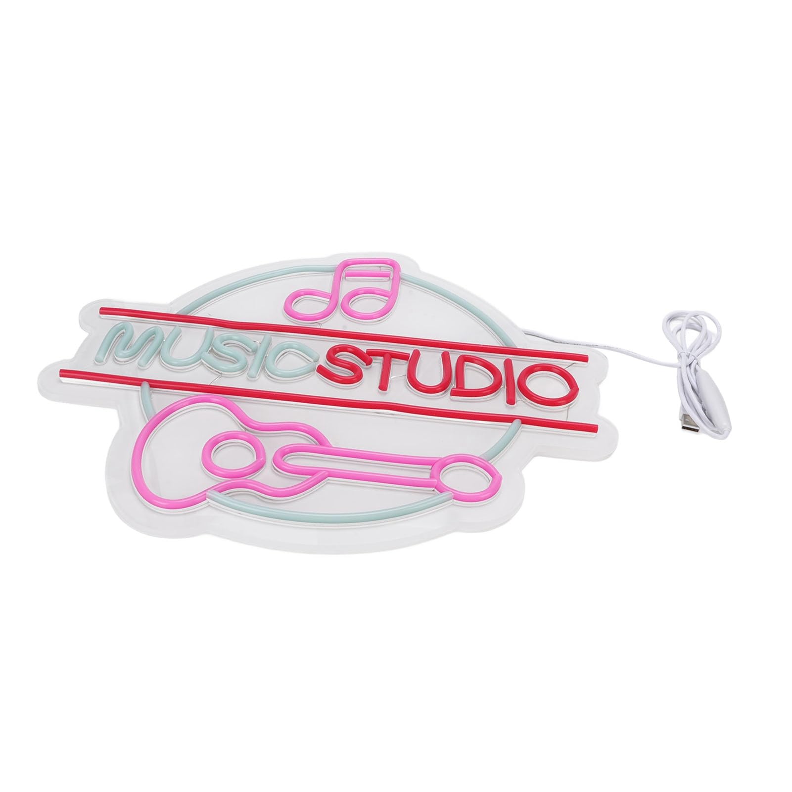 Music Studio Sign Dimmable Led Wall Decor Light For Live Concert Bar Dormitorio Rosa