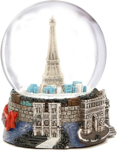 Miniatura 2 de Mini Paris Effiel Tower - Globo de nieve (2,5 pulgadas)