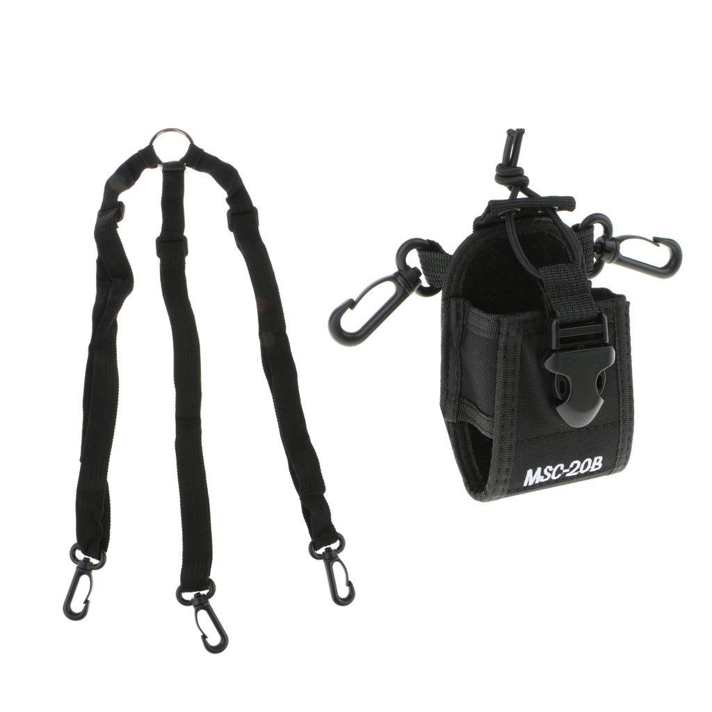 Étui de Sac de Radio Portable En Nylon MSC-20B pour