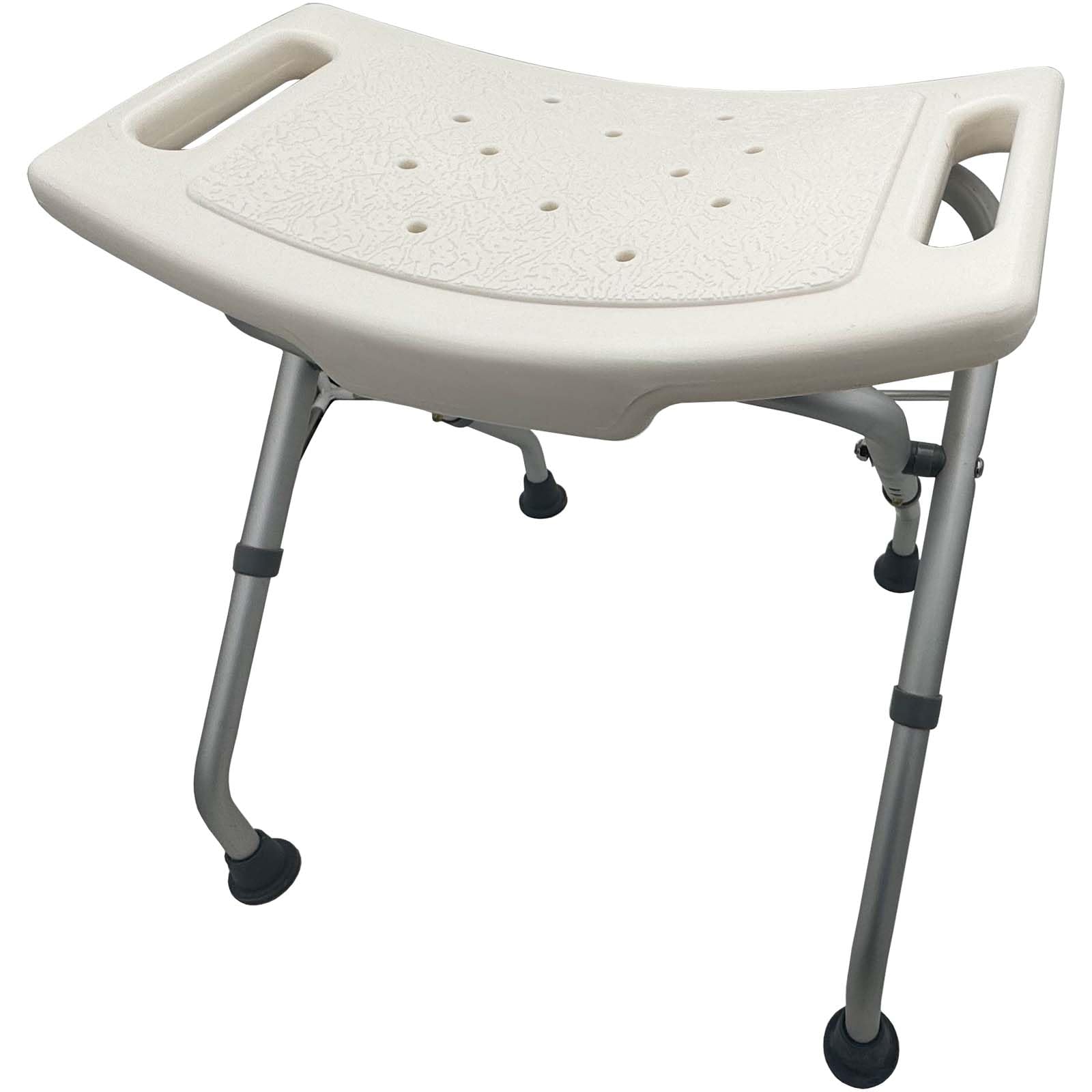 Duschhocker Höhenverstellbarer Duschstuhl 47-51 cm – klappbar & platzsparend