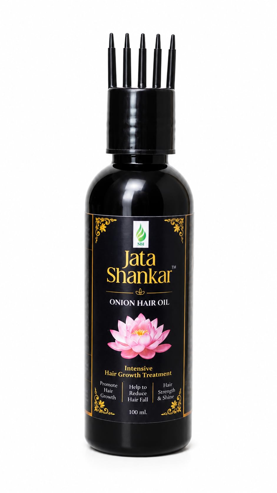 Jata Shankar Onion Hair Oil 100ml with Scalp Applicator | Intensive Hair Growth Oil | Helps Reduce Hair Fall | Strengthens Hair Roots | Adds Shine | Suitable for Men & Women-image-23