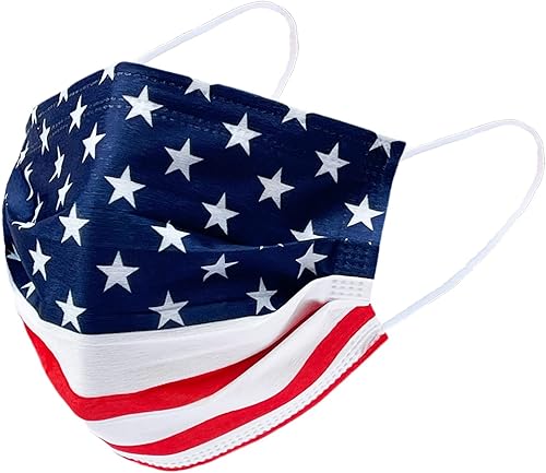 Miniatura 2 de Everydayspecial Máscara de seguridad desechable de 3 capas de protección facial para adultos, 50 unidades (rosa intenso)