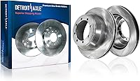 Vista 128 de Detroit Axle - Rotores de freno delantero para 4WD 6-Lug 2004-2008 Ford F-150 Lobo, 2006-2008 Lincoln Mark LT Rotores de freno 2005 2007 Reemplazo