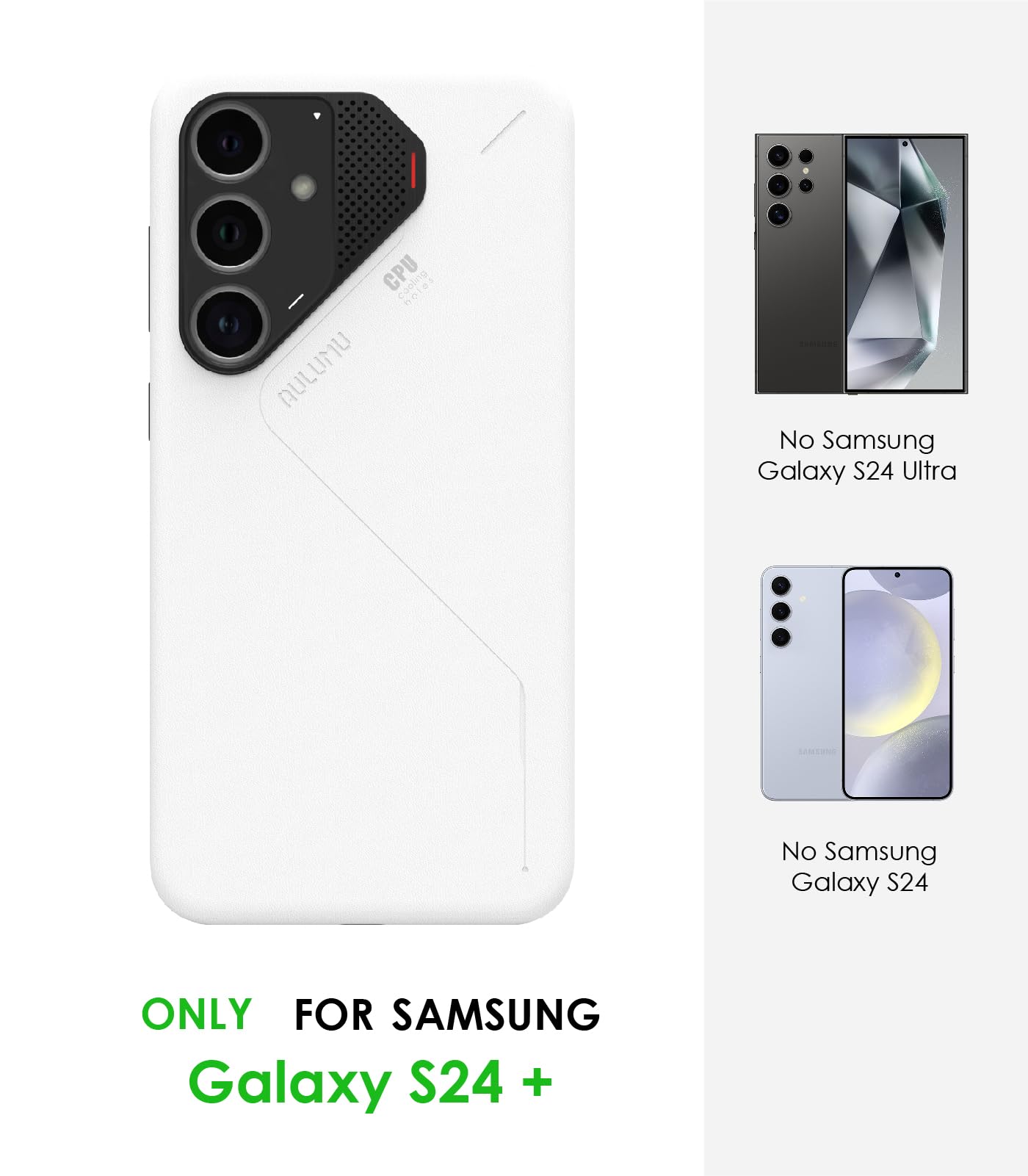 Samsung Galaxy S24 128GB 本体　& ケース S24 Vegan Leather Case for Samsung Galaxy S24 Series | Real