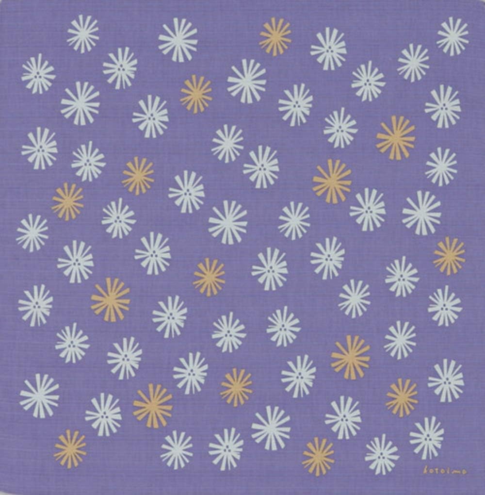 京都あさひ屋 50cm Furoshiki Japanese Cotton Fabric Wrapping Cloth Kotoima Colorful Flower Gift Wrap Reusable Bento Bag Handmade