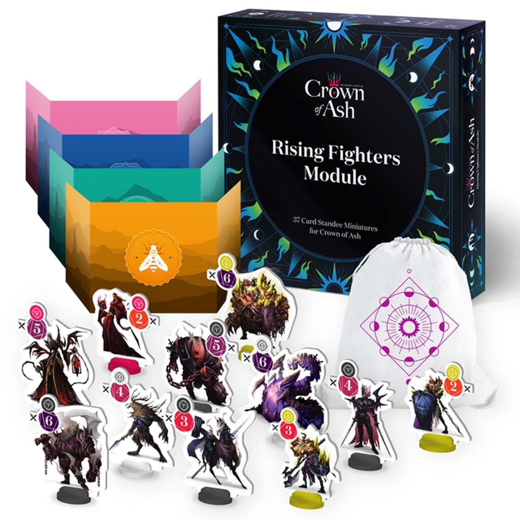 Card Noir Crown of Ash Rising Fighters Module, Expansion, Board Game, 1-4 Players, Ages 14+, English