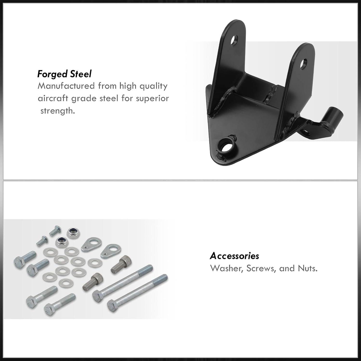 AJP Distributors JDM Billet Aluminum Steel Engine Motor Mounts Kit Polyurethane Bushings Set Compatible/Replacement For Civic Si FG FA FD K20 K24 Manual 2006 2007 2008 2009 2010 2011 06 07 08 09 10 11