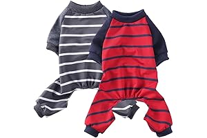 Adorable Stripe PJs for Cats