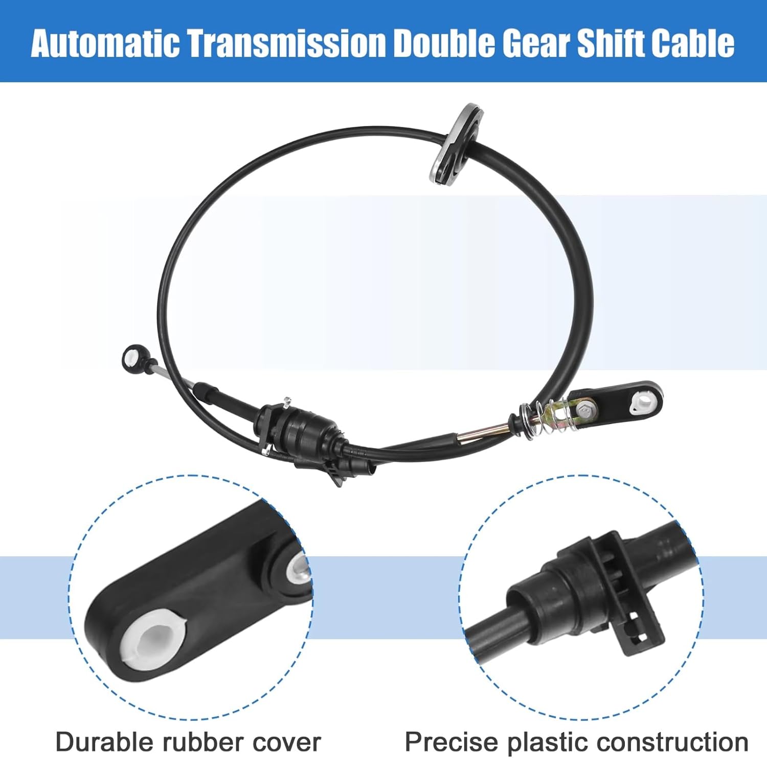 Gearshift Cable Compatible With Jeep For Wrangler 2007 2008 2009 2010 Car Transmission Gear Shift Selector Control Cable 52060164AC 52060164AD