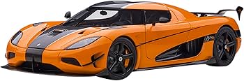 Amazon.co.jp: AUTOart 1/18 ケーニグセグ アゲーラ RS オレンジ