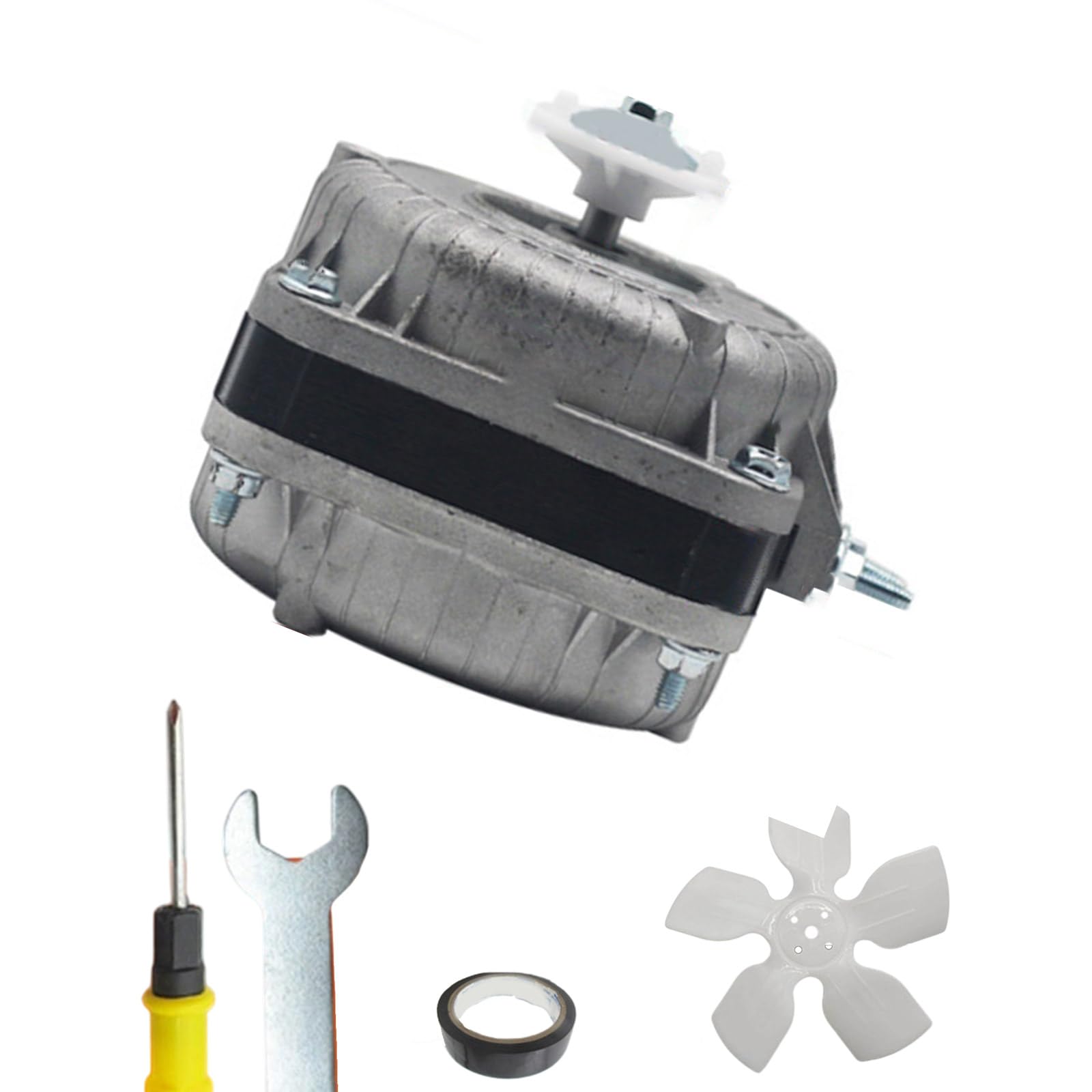 Xjdzineq Efficient Refrigerator Cooling Fan Motor Condenser Cooling for Home and Commercial Use High Efficiency Refrigerator