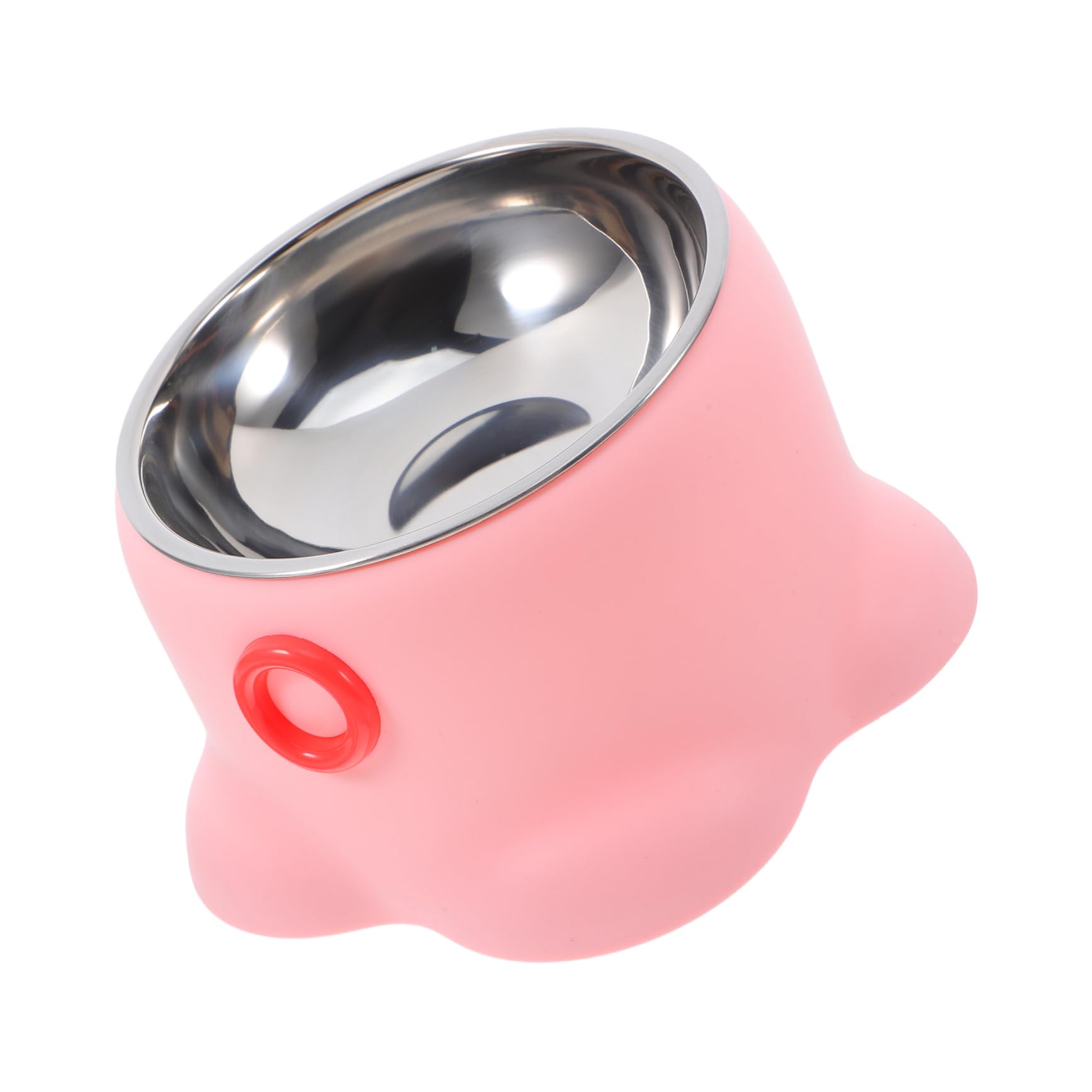 Toddmomy Octopus Shaped Non Tipping Pet Bowl Spill Design for Active Pets Portable Cat Feeding Dish for Indoor Outdoor Use Cute Pet Accessory