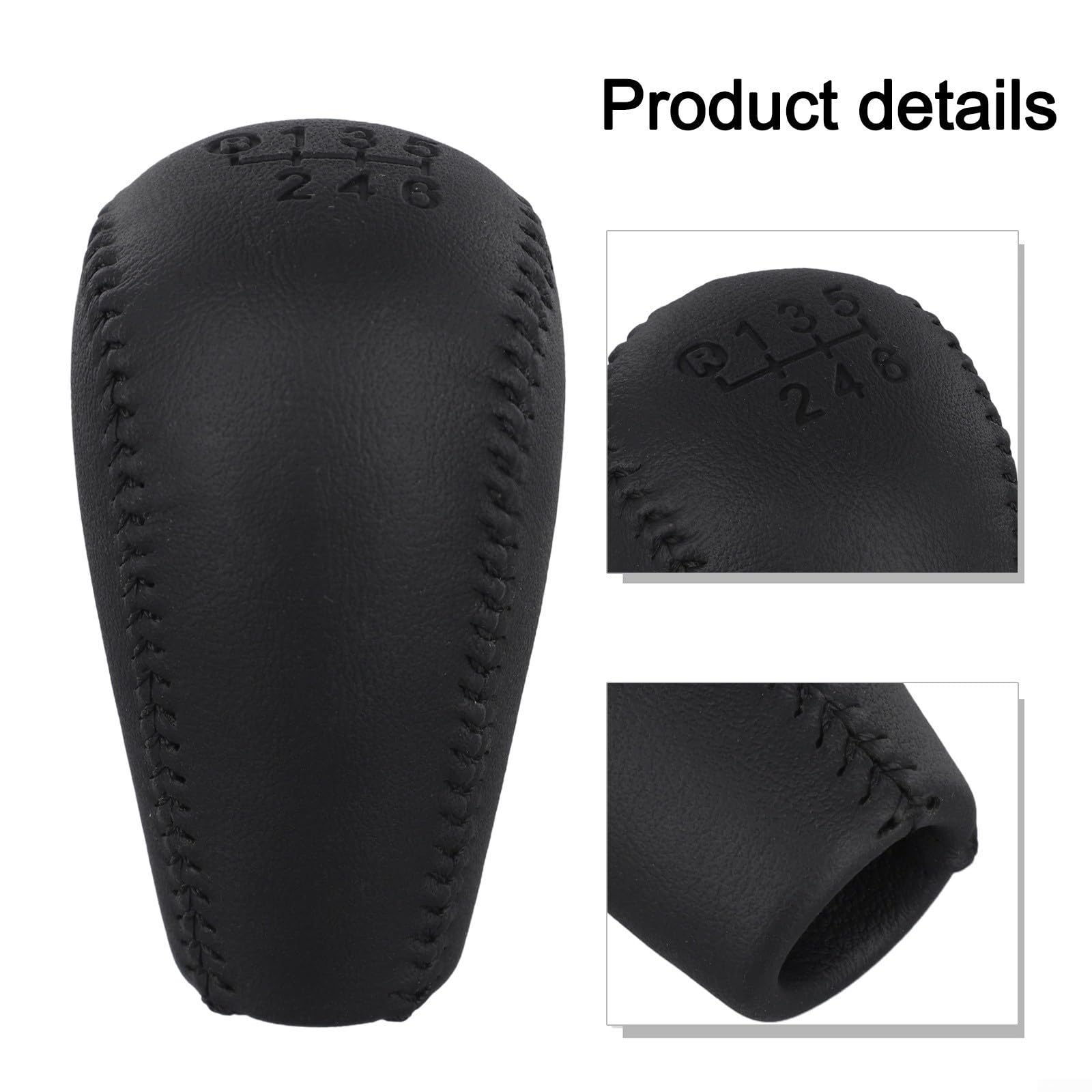 Pommeau De Levier De Vitesse En Cuir Pour Toyota Land Cruiser GRJ120 (2003-2016) - Référence 33504-12250-C0 - 6