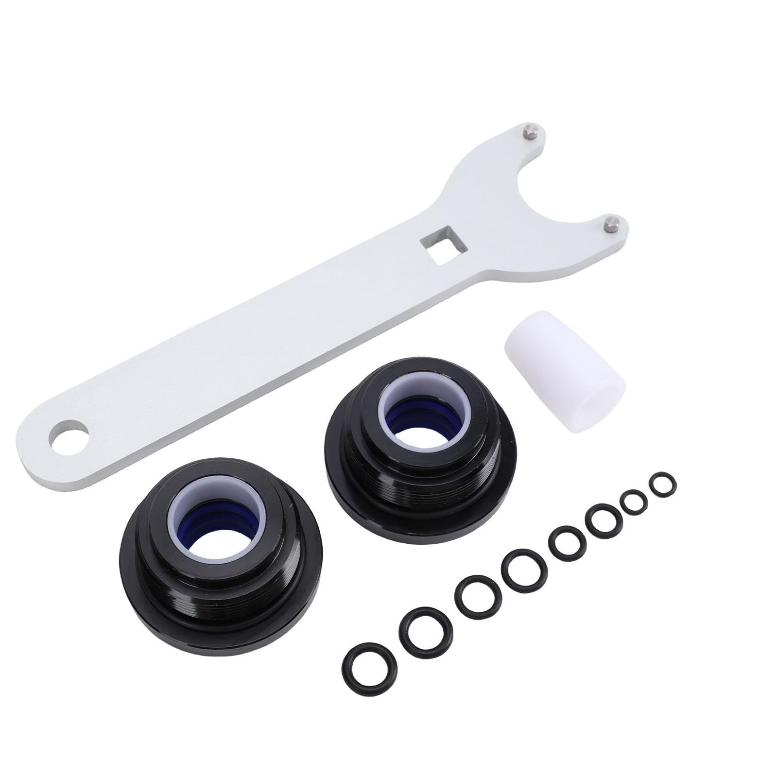 VBESTLIFE Kit di Guarnizioni per Kit di Guarnizioni per Cilindro dello Sterzo Idraulico sea star con Chiave a Perno, Sostituzione per HS5157 HC5340 HC5341 HC5342, Materiale in Gomma