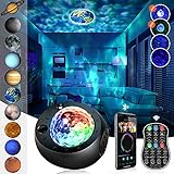Galaxy Projector,Projection Night Light, Planetarium Projector with 32 Lighting Modes with Bluetooth...