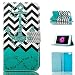 iPhone 6S Case, Walle Shop®[Card Slot][Flip][Slim Fit][Wallet] - For Apple iPhone 6 (2014) and iPhone 6S(2015) (wave anchor)