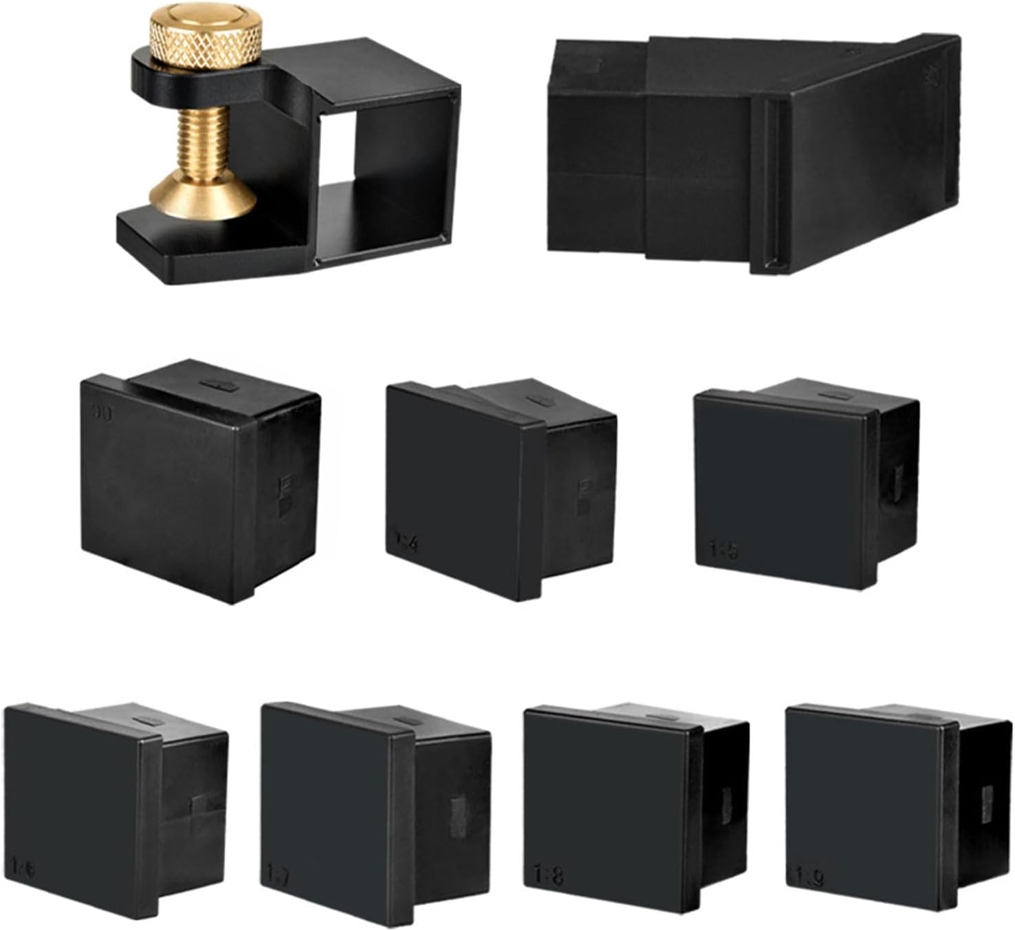 1:4 1:7 45° 90° Dovetails Sawing Guide Jigs Marker Wood Joints Gauges Set Hand Cut Sawing Guide Wood Plate Clamping Professional Carpenter Tool