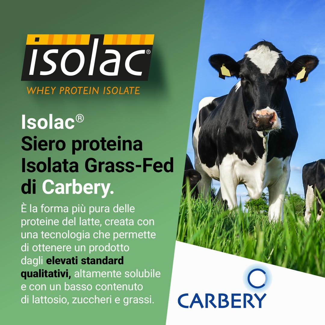 NET Integratori ISOLATE PRO Grass Fed - 700g Cioccolato Fondente- Proteine Isolate Con EAA Aminoacidi Essenziali e BCAA - Massimizza La Sintesi Proteica e La Crescita Muscolare